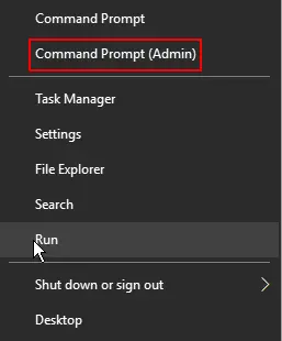 command prompt